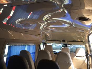 Ford Transit Luxury 2015 - Màu Bạc - Xe không chạy kinh doanhtransit luxury 4