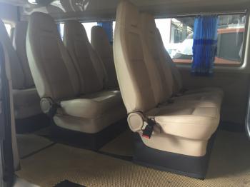 Ford Transit Luxury 2015 - Màu Bạc - Xe không chạy kinh doanhtransit luxury 6